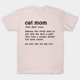 Cat Mom T-Shirt